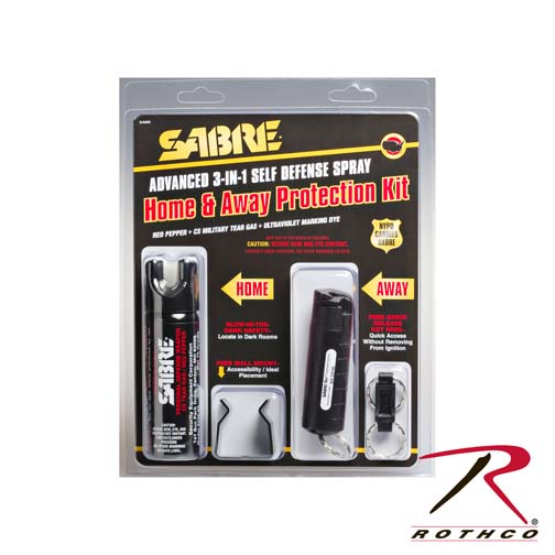 [ Sabre Self-Defense 3 in 1 Kit  ]