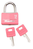 [ Pink Masterlock Breast Cancer Support Padlock ]