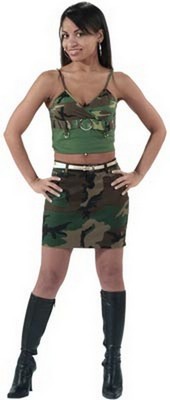 [ Womens Camouflage Skirts Camo  ]