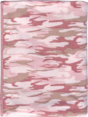 [ Pink Camo Blankets Fleece - rc ]