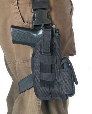 Tactical Gun Holsters - Black Large Frame 4