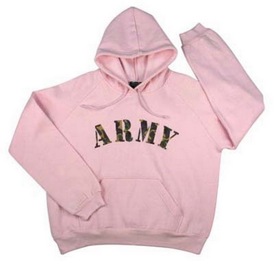 [ Womens Army Sweatshirts Pink A ]