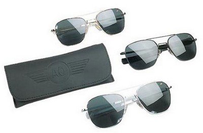 Military Pilot's Sunglasses 52mm American Optics