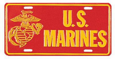 [ US Marines License Plates US M ]
