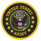 [ United States Army Round Logo Patch ]