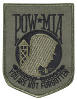 [ POW/MIA Memorial Patch Not Forgotten ]