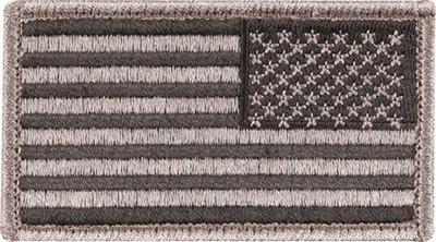 [ Reverse American Flag Patch in ]