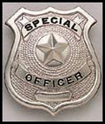 [ Special Officer Badges Nickel- ]