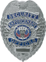 [ Security Officer Deluxe Silver Badge ]