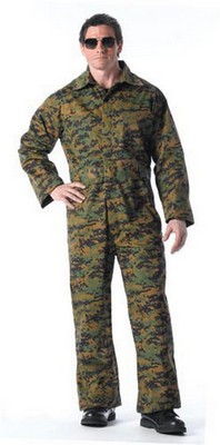 [ Camo Coveralls Unlined Woodlan ]