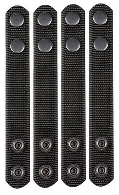 Belt Keepers for Police Duty Belts 4 Pack