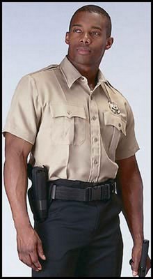 [ Police Uniform Shirts - Khaki  ]