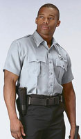 [ Police/Security Uniform Shirts Grey 2XL ]