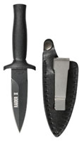 [ Raider II Boot Knife Black Matte Knife ]