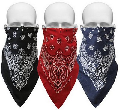 Bandana Face Covers Trainman Print
