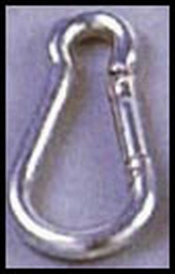 Military Type Steel Carabiners 60mm - Climbing / Rappelling Gear