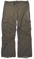 [ Vintage Brown Paratrooper Fatigues for Women ]