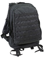[ MOLLE II 3 Day Military Assault Packs Black ]