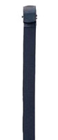 [ Military Style Web Belt Black 44 inch Nylon ]