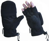 [ Military Sniper Gloves/Mittens Black ]