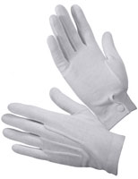 [ Police Parade Gloves Gripper Dot Glove ]