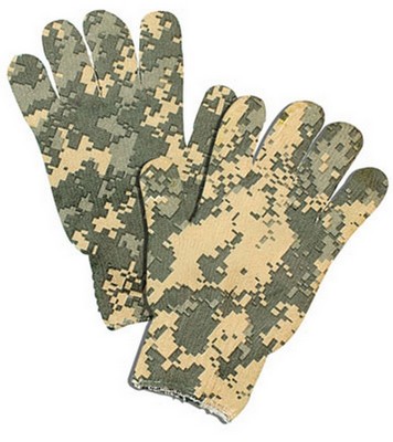 [ Digital Camo Gloves Spandoflag ]