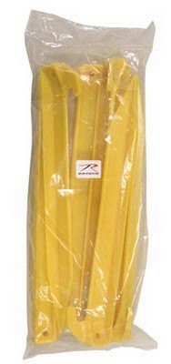 [ Plastic Tent Stakes - Camping  ]