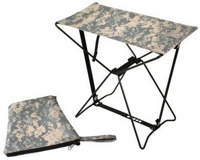 [ Folding Camper's Stool ACU Dig ]