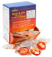 [ Shooter's Earplugs Corded 100 Pair Box ]