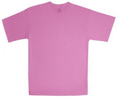 [ Unisex Pink Military Style T-S ]