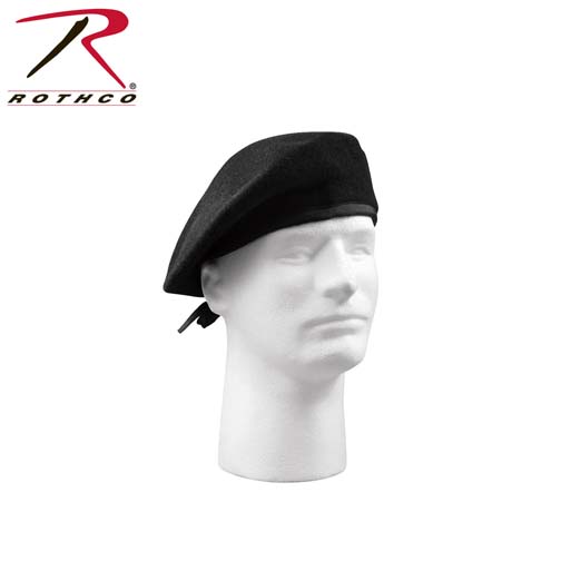 [ Military Style Wool Berets Bla ]