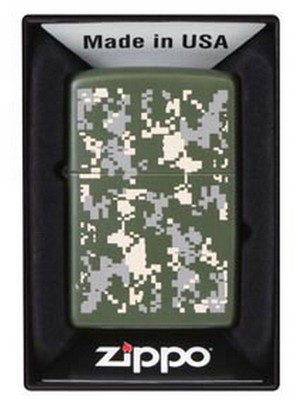 [ Digital Camouflage Zippo&reg;  ]