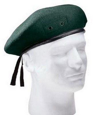 [ Military G.I. Style Wool Beret ]