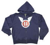 [ Vintage Military Hoodies Army 11th Airborne Logo 2-3XL ]