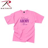 [ Proud Army Mom T-Shirt Pink ]