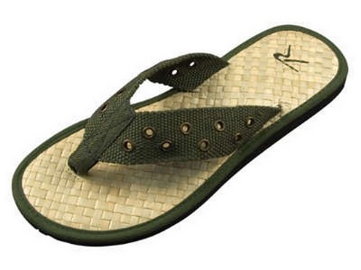 Military Pistol Belt Sandals Olive Drab