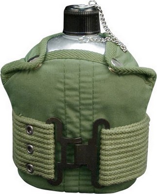 Aluminum Canteen and Pistol Belt Kits