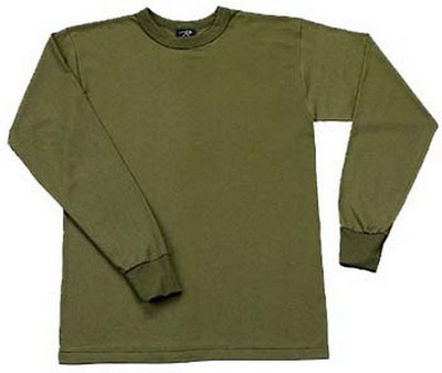 Kids Military Shirts Olive Drab Long Sleeve Shirt