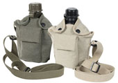 [ Vintage Canteen Carry All w/Shoulder Strap ]