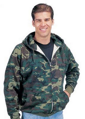 [ Camouflage Sweatjackets Woodla ]