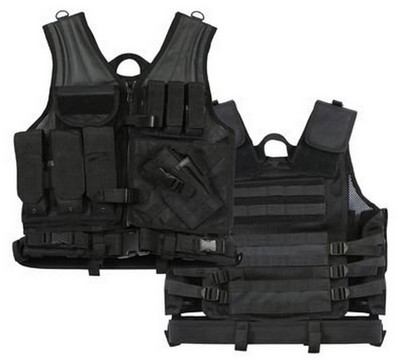 [ Cross Draw Tactical Vests Blac ]