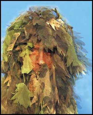 Hunters Camouflage Chameleon Face Veil