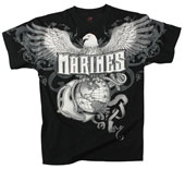 [ Vintage Marines T-Shirts Eagle Globe and Anchor ]