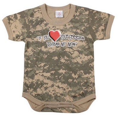 [ Infant's Digital Camo Onesie M ]