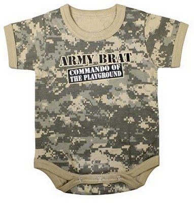 [ Baby's Camo Onesies Digital Ca ]