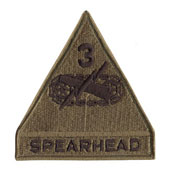 [ Spearhead 3rd Armored Patch Subdued ]
