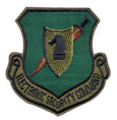 [ Genuine GI Electronic Security Command Patch ]