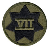 [ Army 7th Corp Patches Subdued ]