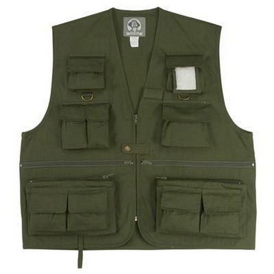 Travel Vests - Uncle Milty Olive Drab Travel Vest 2XL