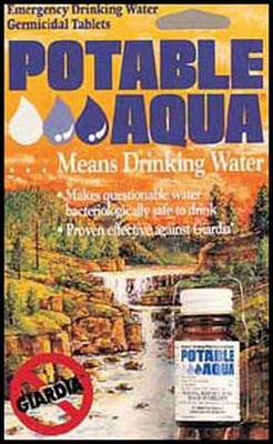 [ Camp Water Purification Tabelt ]